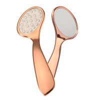 1Pc Dual Sided Rose Gold Foot Rasp Dead Skin Remover Exfoliating Tool Pedicure Grinding Rubbing