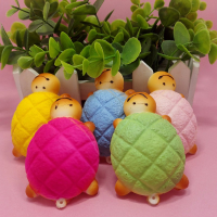 1Pcs 10x13cm Random Kawaii Turtle Shape Squishy Toy Cellphone Chain