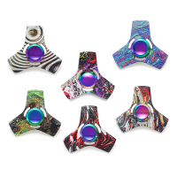 1Pcs Colorful Rotating Fidget Hand Spinner Adhd Autism Fingertips Gyro Reduce Stress Toys