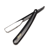 1Pcs Old Fashion Beard Shaving Hair Barber Straight Razor Eyebrow Trimmer Blade Shaver