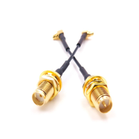 1Pcs Pandarc Mmcx To Sma/rp Sma Female Adapter Connector Cable 70mm For Pandarc Vt5804/flytower