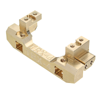 1PCS Traxxas TRX 4 RC Car Spare Parts Front Bumper Mount Gold Servo Moving Bracket Holder