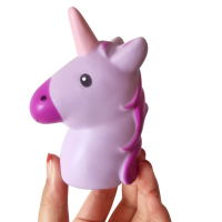 1Pcs Unicorn Squishy Slow Rising Jumbo Cute Horse Pendant Strap Soft Scented Kid Toy For Cellphone