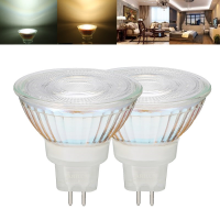 1X 5x 10x Arilux® Mr16 Smd2835 5w Pure White Warm White Led Glass Spot Lightt Bulb Ac/dc12v