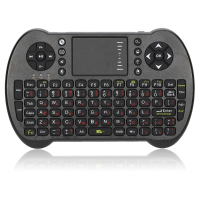 2.4G Wireless Russian English Version Mini Keyboard Touchpad Air Mouse For Android Tv Box Mini Pc
