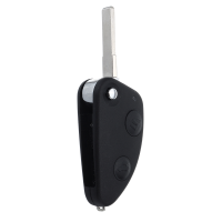 2 Buttons Remote Key Fob Case Shell With Battery For Alfa Romeo 147 156 166 Gt