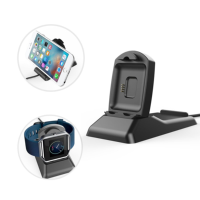 2 In 1 Charging Stand Dock With Phone Holder For Fitbit Blaze Smart Watch