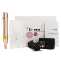 2 In1 Dr Pen Derma Pen Rechargeable Micro Needle System Anti Aging Tattoo & Needle Micro Skin Roller