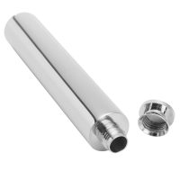 2 Oz Portable Stainless Steel Wine Tube Flask Bottle For Whisky Alcohol Drinkware