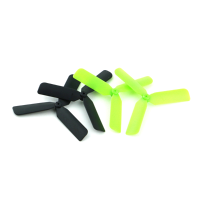2 Pairs Kingkong/ldarc 45mm 3 Blade Propeller 0.97Mm Mounting Hole For 90mm 150mm Diy Frame Kit