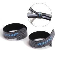 2 Pcs Vention Reusable Magic Tape Cable Management Oraganizer