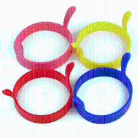 2 Pieces Kitchen Silicone Fried Egg Device Round Ring Cook Mould Modelling Egg Mold