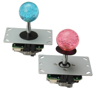2 Player Usb Bundle Kit 2 Pc 4/8 Way Joystick Push Button For Arcade Mame Game