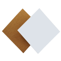 200*200*3Mm Heated Bed Thermal Heating Pad Insulation Cotton With Cork Glue For 3D Printer Reprap Ultimaker Makerbot