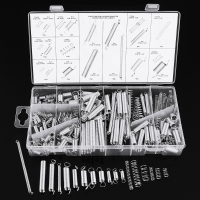 200Pcs Steel Springs Electrical Hardware Drum Extension Tension Spring Exerciser Pressure Suit