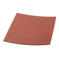 200X200x5mm Red Rubber Sheet Resistance High Temperature Rubber Board