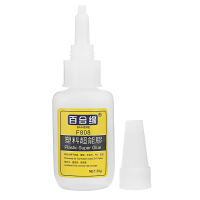 20G 808 Plastic Super Glue Strong Instant Adhesive For Rubber Abs Pvc Plastic Nylon Acrylic