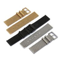 20Mm Black Silver Gold Stainless Steel Mesh Pin Buckle Watch Band