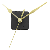 20Mm Shaft Length Gold Hands Quartz Wall Clock Silent Movement Mechanism Repair Parts