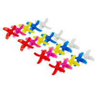 20PCS 40mm 4 blade Propeller for Kingkong/LDARC TINY R7 7/7X Inductrix FPV + RC Drone Quadcopter