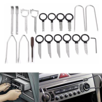 20Pcs Car Radio Audio Stereo Cd Player Removal Key Tool Kit Set
