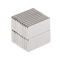 20Pcs N50 20x10x2mm Neodymium Block Magnet Oblong Super Strong Rare Earth Magnets