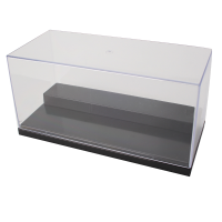 20X9x10cm Clear Acrylic Display Box Case Dustproof Tray Protection For Toy Model