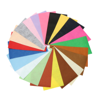 21Pcs Colorful Felt Fabric Sheet Non Woven For Art Handcraft Sewing Diy Patchwork 10x30cm