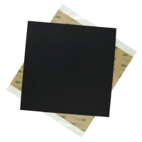 220*220*0.8Mm Black Matte Polyetherimide Pei Sheet With Glue For 3d Printer