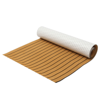 230Cm X 90cm X 5mm Eva Foam Faux Teak Sheet Boat Yacht Synthetic Teak With Glue