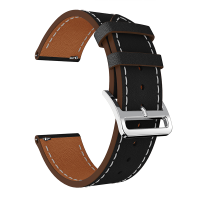 23Mm Leather Watch Band Replacement For Fitbit Versa