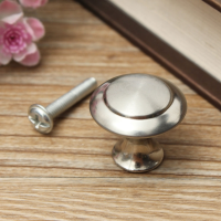 24/28Mm Stainless Steel Satin Nickel Kitchen Cabinet Pull Knob Hardware Screw