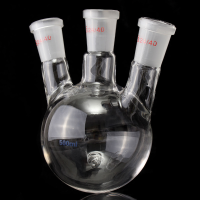 24/40 500Ml 3 Neck Round Bottom Flask Bottle Lab Glassware Borosilicate
