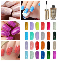24 Colors 15ml Sugar Led Soak Off Uv Gel Nail Art Polish