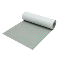 2400X900x6mm Marine Flooring Faux Teak Eva Foam Boat Decking Sheet Gray And Green