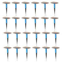 24Pcs Vehicle Tubeless Tyre Puncture Repair Wired Mushroom Head Plug Patch Gums