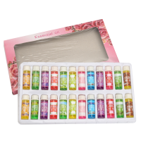 24Pcs Water Soluble Essential Oils Humidifier Aromatherapy Lavender Fragrance Set