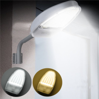 24W Light Control Radar Sensor 144 LED Road Street Lights Flood Lamp for Outdoor Yard AC85 265V