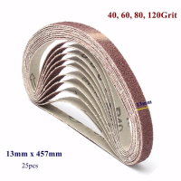 25Pcs 13x457mm 40/60/80/120 Grit Zirconia Sanding Belts Abrasive Tools