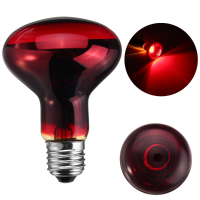 25W 40w 50w 60w 75w 100w R80 Red Infrared Basking Heat Reptile Bulb Light Ac220 240v