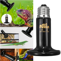 25W 50w 75w 100w 220v Ceramic Emitter Heated Pet Reptile Heat Breeding Light
