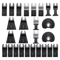 26Pcs Saw Blades For Dewalt Stanley Black And Decker Bosch Oscillating Multi Tool