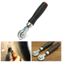 2Pcs 1.5Inch Tire Patch Repair Stitch Ball Bearing Roller Tool With Plastic Handle