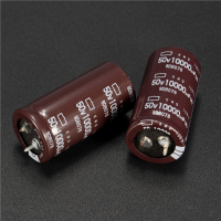 2Pcs 10000uf 50v 25.4X50mm Electrolytic Capacitor