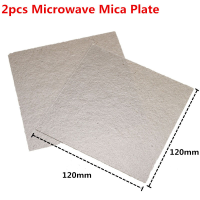 2Pcs 120x120mm Microwave Mica Plate Microwave Common Accessories