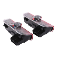 2Pcs 5w Car Logo Courtesy Car Door Welcome Light For Vw