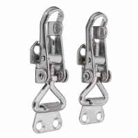 2Pcs 85 95mm Boat Locker Hatch Anti Rattle Latch Fastener Clamp Marine
