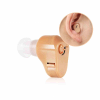 2Pcs Digital Hearing Aid Aids Kit Behind The Ear Bte Sound Voice Amplifier