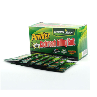 2Pcs Grean Leaf Powerful Cockroach Killing Bait Cockroach Pesticide Household Pest Control