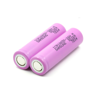 2Pcs Icr18650 26hm 2600mah 3.6V Plate Head Rechargeable Li Ion Battery